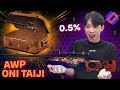 Bú AWP Oni Taiji 0.5% trong trận BATTLE hòm cộng đồng
