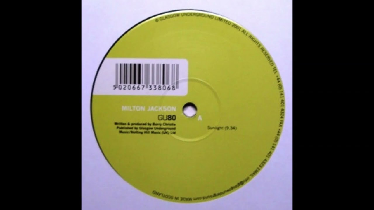 Milton Jackson ‎– Sunlight (Re-Rub)
