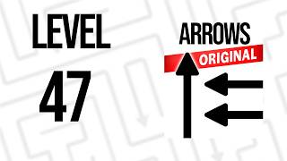 Arrows Puzzle Escape Level 47  Walkthrough (How To Pass) !