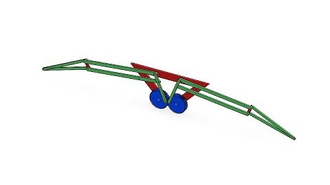 Ornithopter Flapping Mechanism | Assembly | Animation | Solidwork