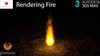 Rendering Fire with Sparks in RedShift