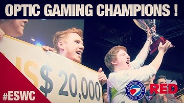 #ESWC OpTic Gaming Champions du Monde !!