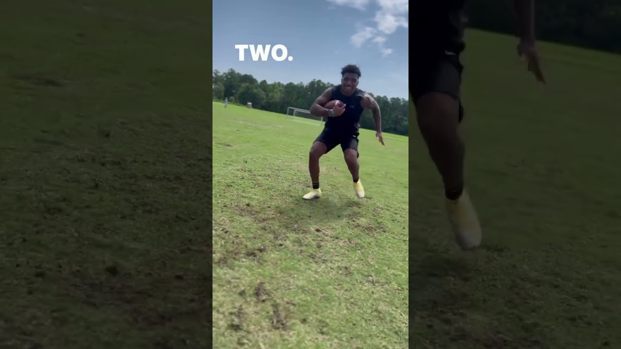 Hole Recognition & Reaction Drill for Running Backs 