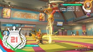 Pokkén Tournament Pikachu Libre - 6 8Y1