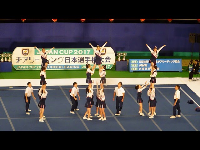 県立住吉高校 LANCERS 決勝 JAPAN CUP 2017 - YouTube