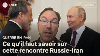 Vladimir Poutine accueille le ministre iranien des Affaires étrangères | Première ligne