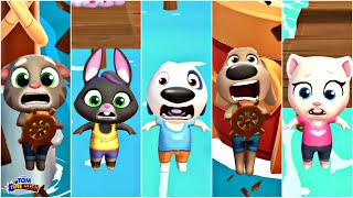 Funny Fails Talking Tom Time Rush - Ben, Tom, Angela, Henk, Becca - LILU Gameplay (Android, iOS)