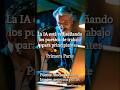 La IA está rediseñando los puestos de trabajo para principiantes | Primera Parte #tecnología #ia