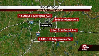 4 people die in shootings Tuesday afternoon in Kansas City metro