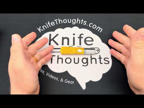 Jack Wolf Knives Gateway Barlow Yellow Jigged Bone Review