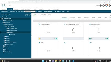 Bridge Domain Subnet Configuration By Using Python | Cisco ACI automation | Bridge Domain Config