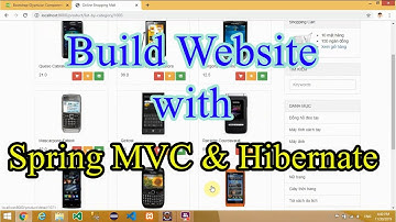How to build a Website with Spring MVC & Hibernate technology | Day 1 | Hướng dẫn xây dựng Web