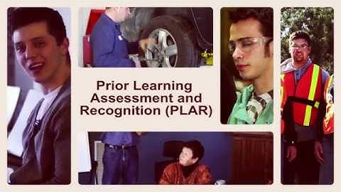 PLAR - Prior Learning Assessment and Recognition