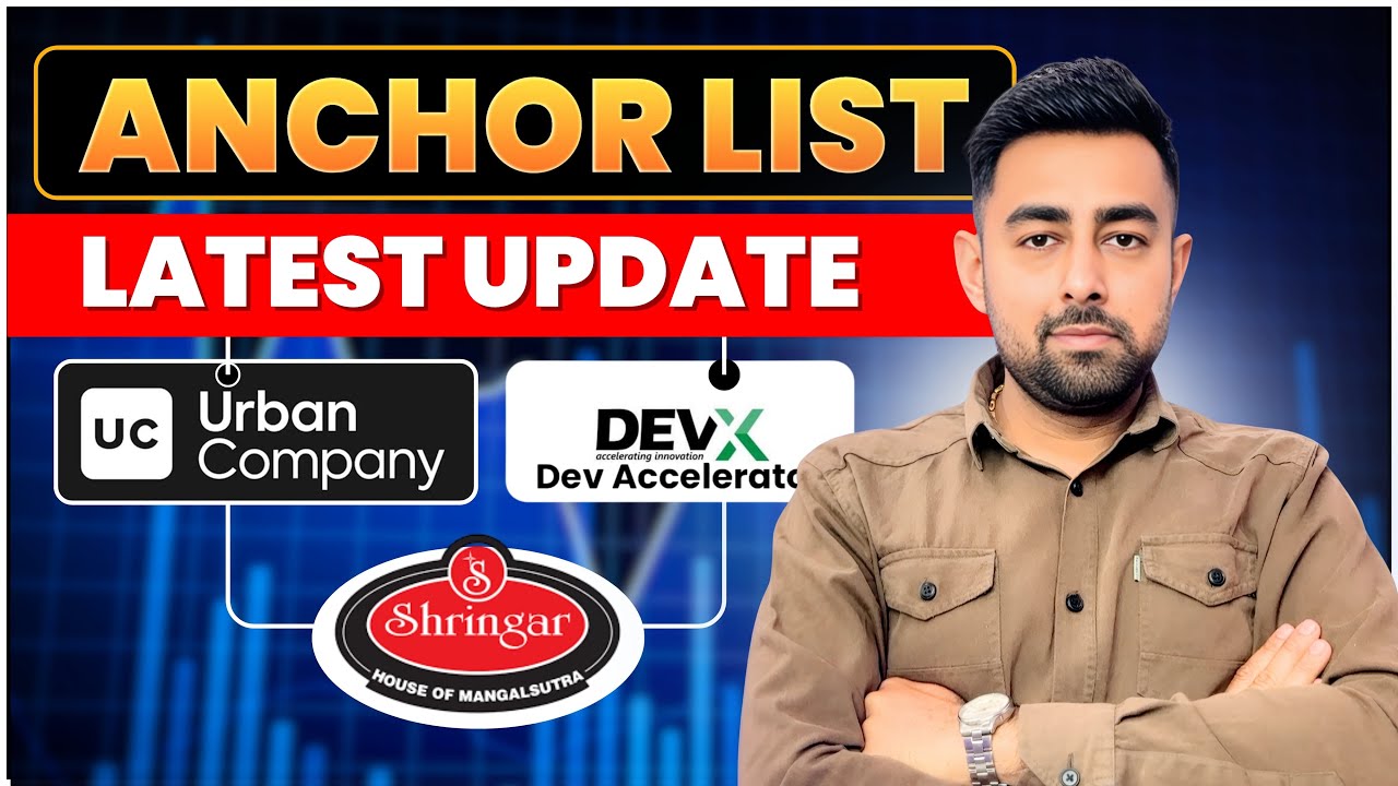Urban IPO Anchor List | Shringar IPO Anchor | Dev IPO Anchor | Jayesh Khatri 