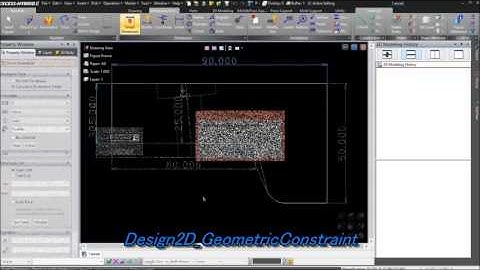 Design 2D Module /  Geometric Constraint