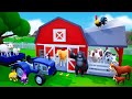 New Animals Farm - Wild Animals and Barn Animals | Funny Animals Videos ...