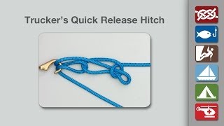 Quick Release Truckers Hitch | How to Tie the Quick Release Truckers Hitch