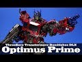 DLX Optimus Prime Transformers Bumblebee Movie ThreeZero ThreeA Action Figure Review