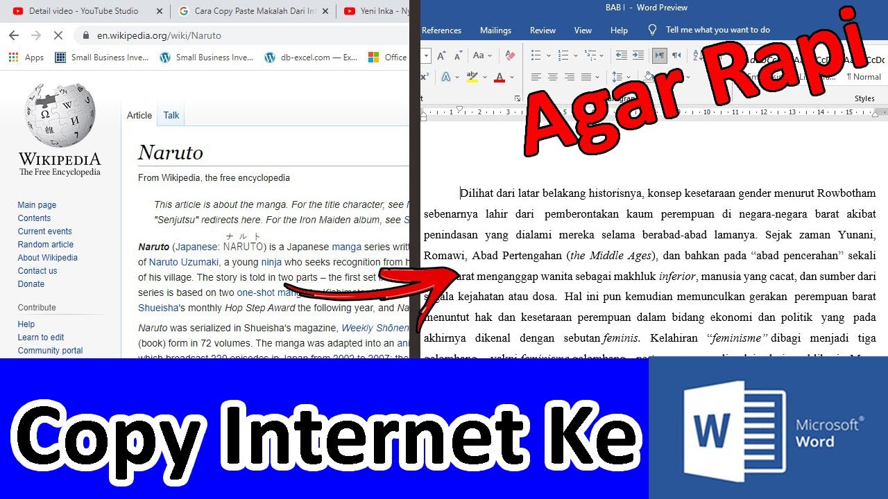 Cara Copy Paste Makalah Dari Internet Ke Word Agar Tidak Berantakan ...
