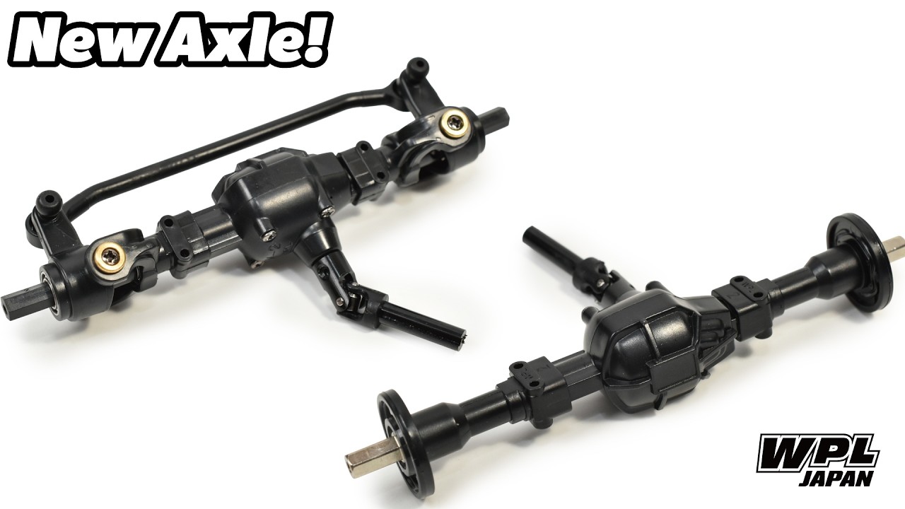 New Axles Are Here! Introducing the Version 2 Axles for WPL JAPAN