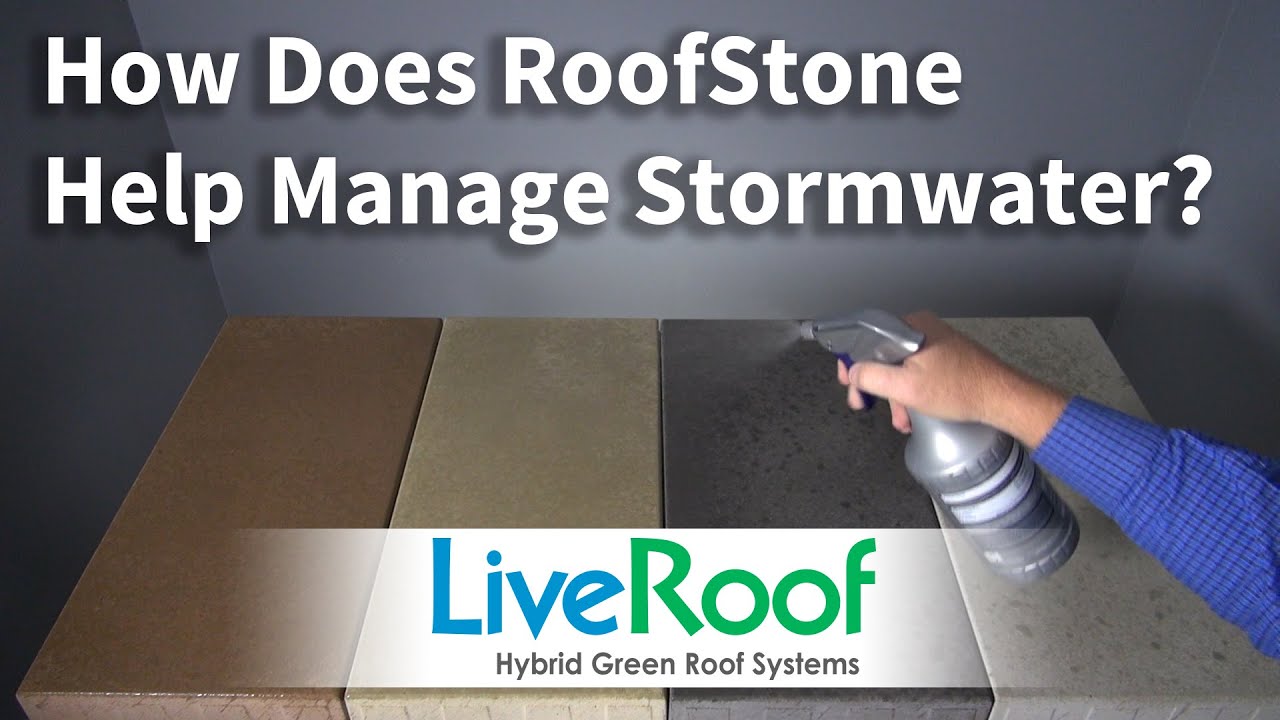 How RoofStone Pavers Can Aid in Stormwater Management - YouTube