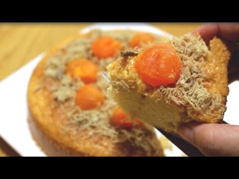 Món ngon dễ làm: Bánh bông lan trứng muối thơm ngon đúng vị