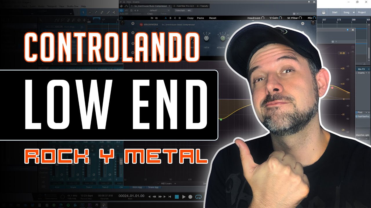 Controlando el LOW END de una Mezcla - Rock y Metal 🔊