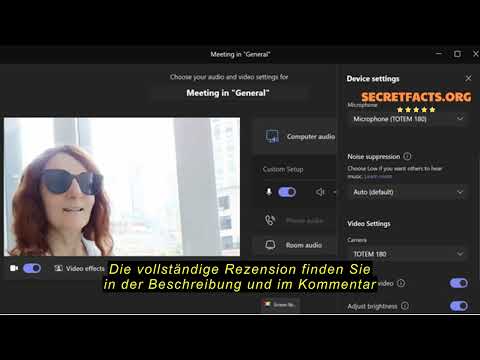 Reseña del Ipevo Totem 180 Grad 4K Video-Konferenzkamera