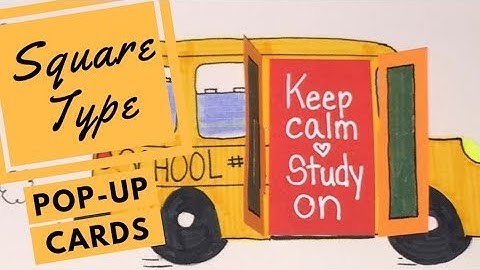 Pop-up Cards Tutorial - Pull Tab Double Doors