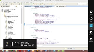 Tutorial 1 - Membuat Registrasi di Android Eclipse