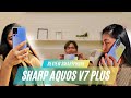 Review sharp aquos v7 plus  hp jepang entry level resmi indonesia