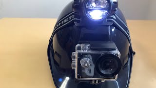 How to Mount Action Camera on safety Helmet