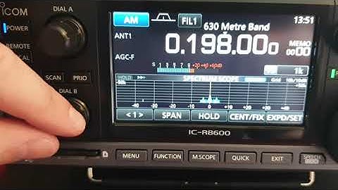 Icom IC-R8600  Fault
