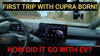 First trip with EV. How did we manage with Cupra Born to Kuortane Olympic Training Center?