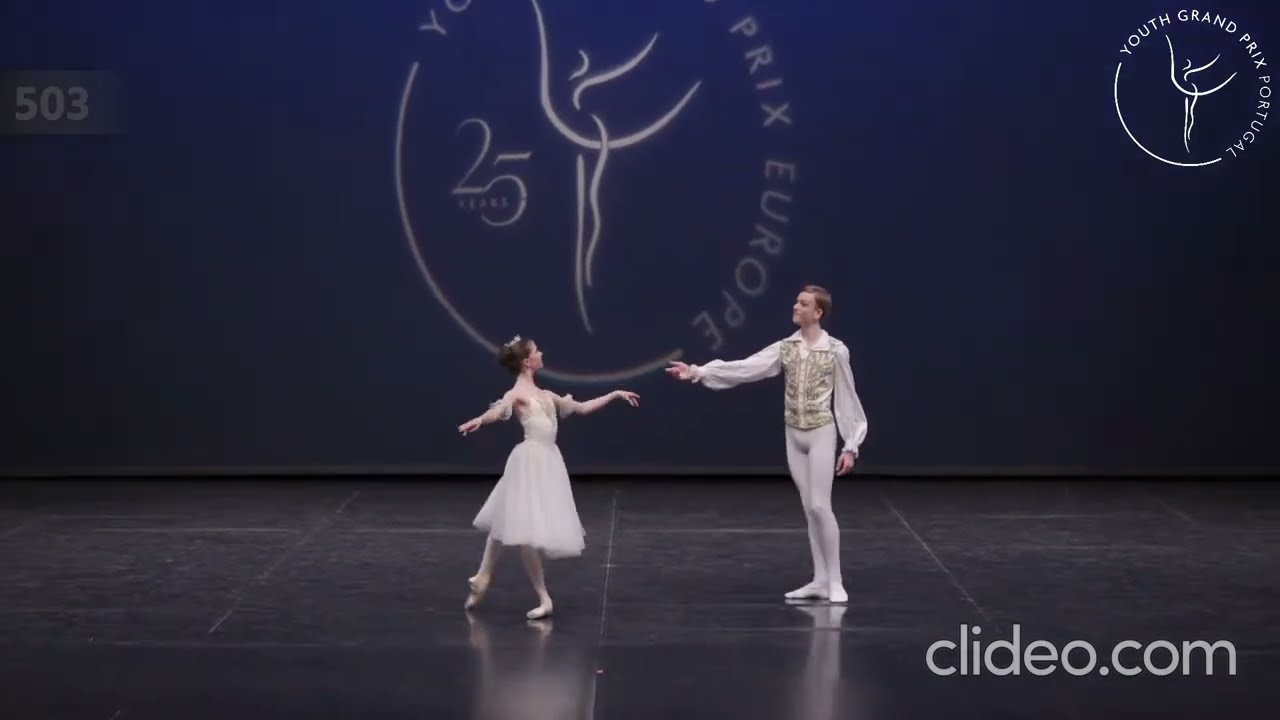 Julianna Eva Pollak, Viacheslav Hosachynskyi, YAGP FARO '25, Pas de deux, Coppelia
