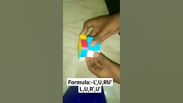 How to set the corners in right position in last layer #shorts #cubing