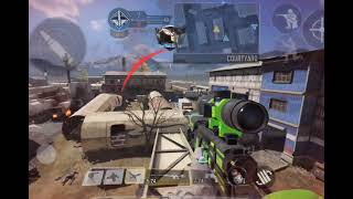 Best spot for trickshots | scrapyard |CODM #callofdutymobile #codm
