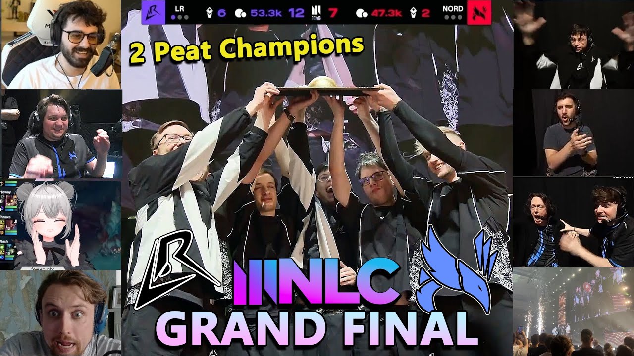 Streamer and Opponent React to Los Ratones Winning NLC Back to Back VS Nord Esports | NLC Finals