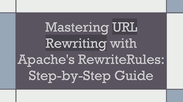 Mastering URL Rewriting with Apache