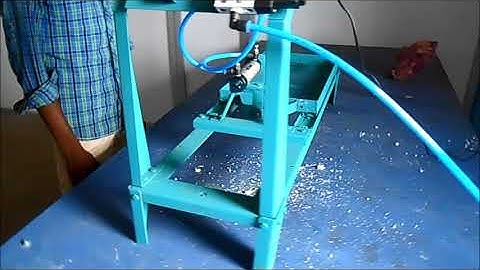 MECHANICAL ENGG PROJECT PNEUMATIC SAND FILTERING MACHINE