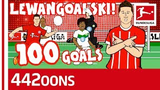 Lewandowski's 100th Goal for Bayern Song - Powered by 442oons Resimi