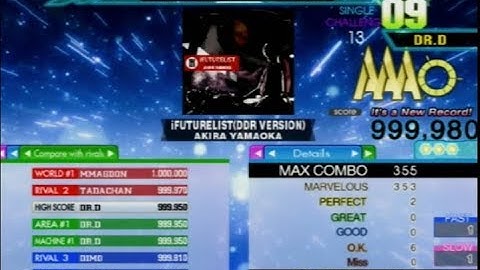 iFUTURELIST Challenge 999,980 DDR A20 2019