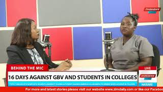 Behind the Mic | 16 Days of Activism Against GBV | STUDENTS SPEAK OUT