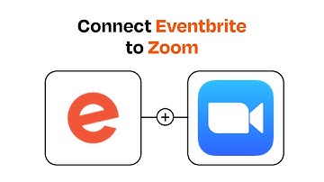 How to connect Eventbrite to Zoom - Easy Integration