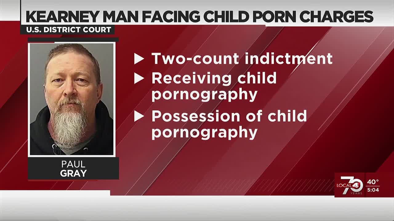 Kearney man faces child pornography charges - YouTube