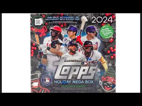 CHRISTMAS SPECIAL!! 2024 Topps Holiday Mega Box Opening