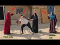 Jealousy: return of second wife with her mother and tension and conflict with Mohammad and Shokofeh