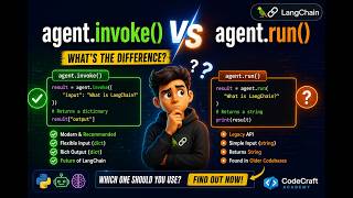 LangChain agent.invoke() vs agent.run() Explained | Modern API vs Legacy API (2026)