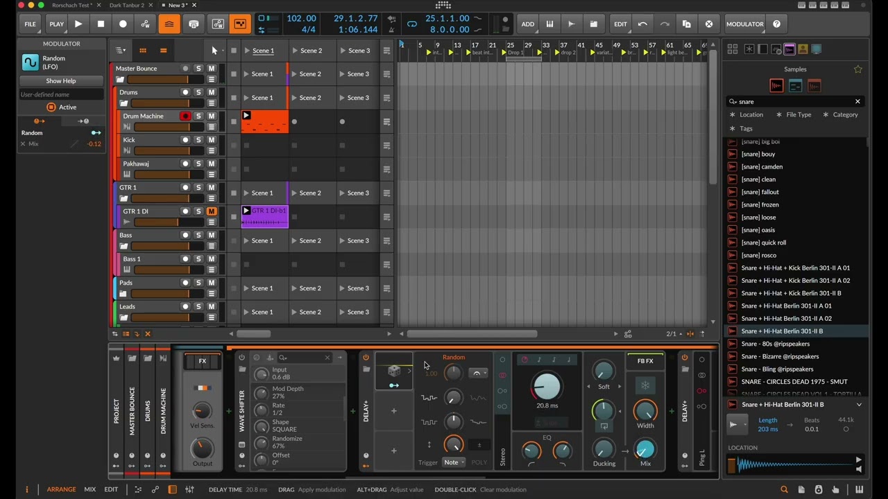 Generating Ideas with Stepwise in Bitwig