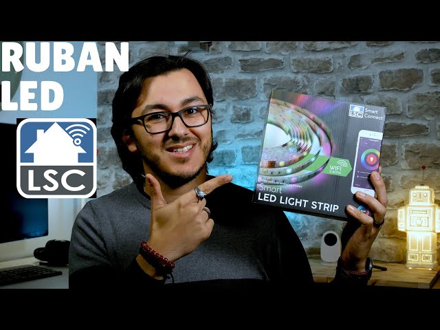LSC SMART CONNECT : Ruban LED Wifi et connecté des magasins Action 